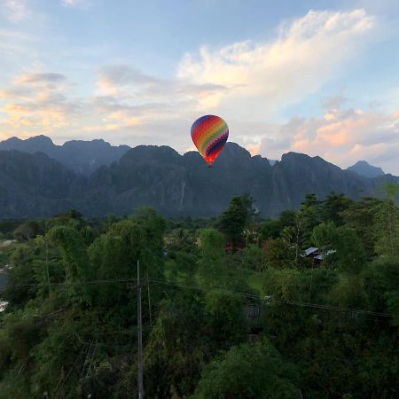 Blue Guesthouse Vang Vieng Eksteriør billede