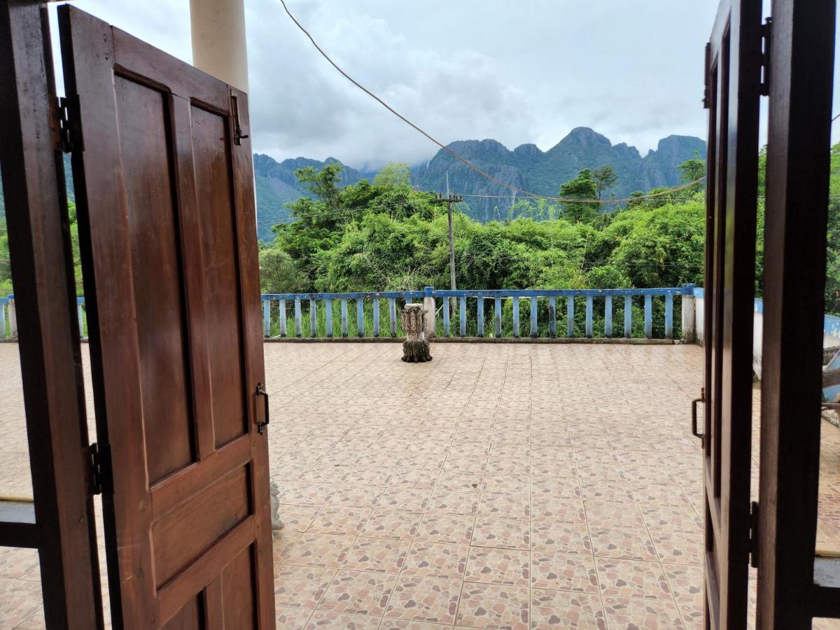 Blue Guesthouse Vang Vieng Eksteriør billede