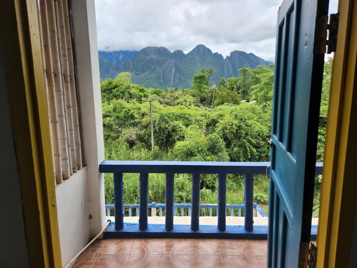 Blue Guesthouse Vang Vieng Eksteriør billede