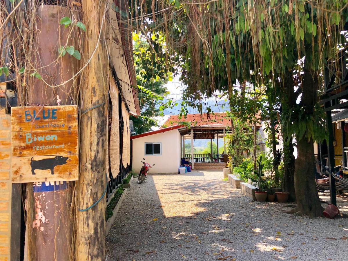 Blue Guesthouse Vang Vieng Eksteriør billede